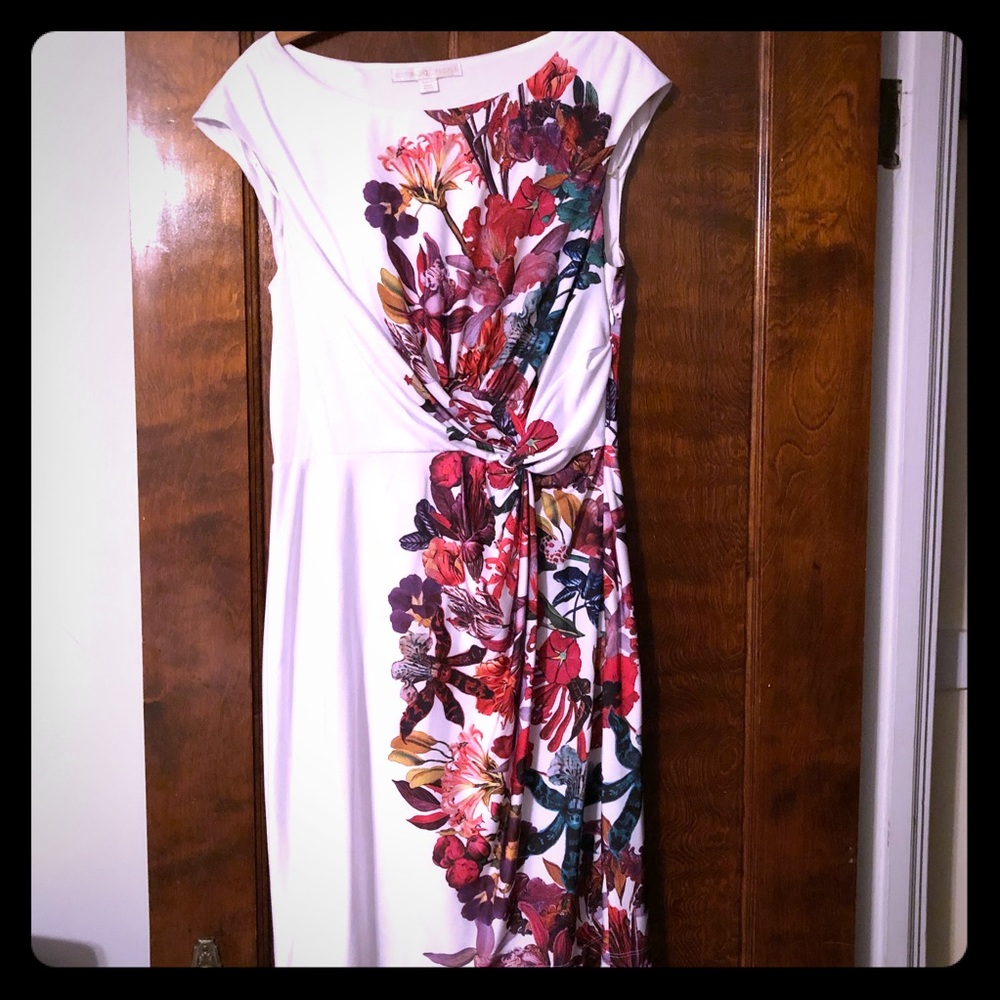 Boston Prosper Floral polyester/spandex dress